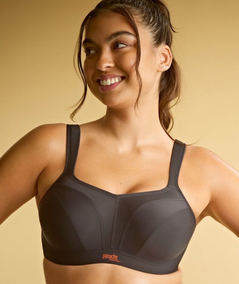Panache Sport Power Underwired Sports Bra - Black Bras
